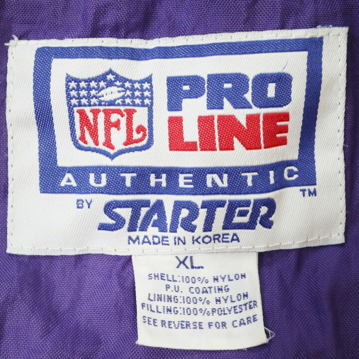 楽天市場】STARTER スターター NFL ミネソタ・バイキングス 中綿 