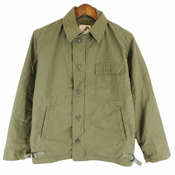 楽天市場】70年代 米軍実物 U.S.NAVY A-2 デッキジャケット ミリタリー 