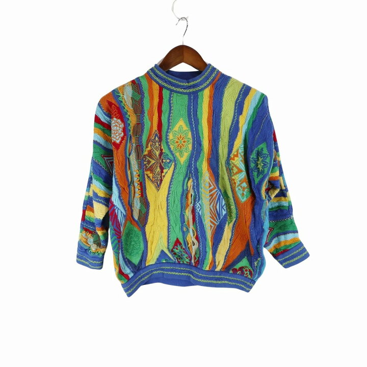 楽天市場】90年代 COOGI クージー 3Dニット 丸首 セーター マルチ 