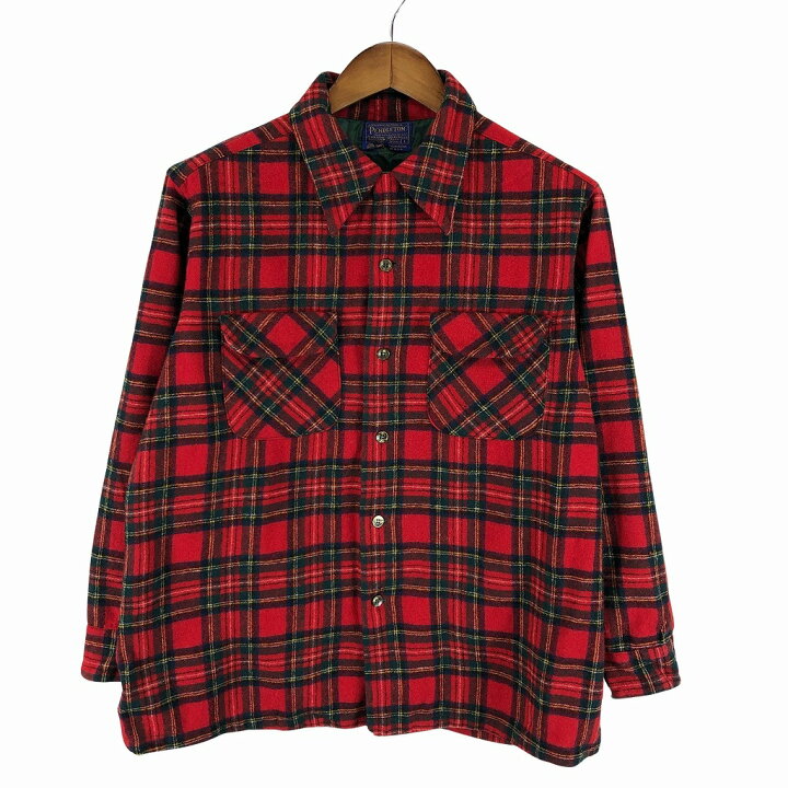 楽天市場】70年代 USA製 PENDLETON ペンドルトン ネルシャツ ウール  