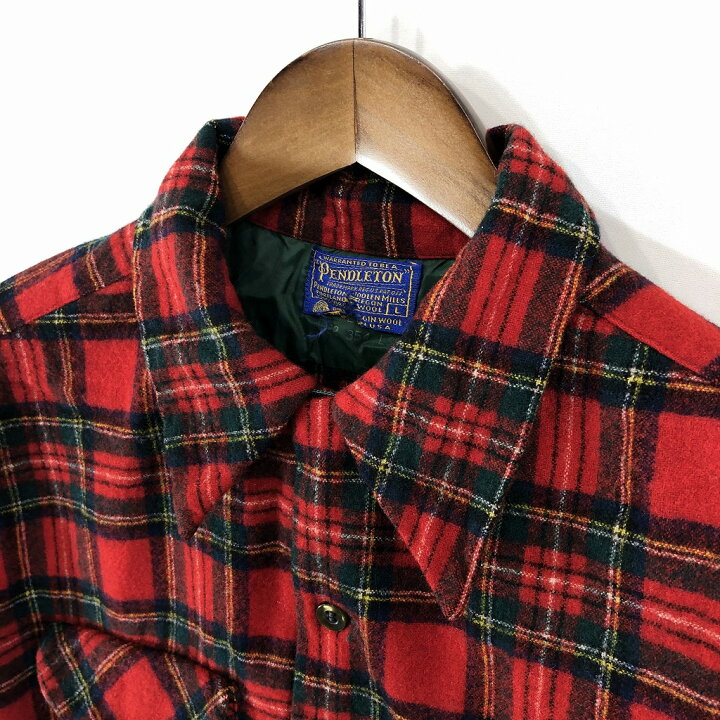 楽天市場】70年代 USA製 PENDLETON ペンドルトン ネルシャツ ウール  