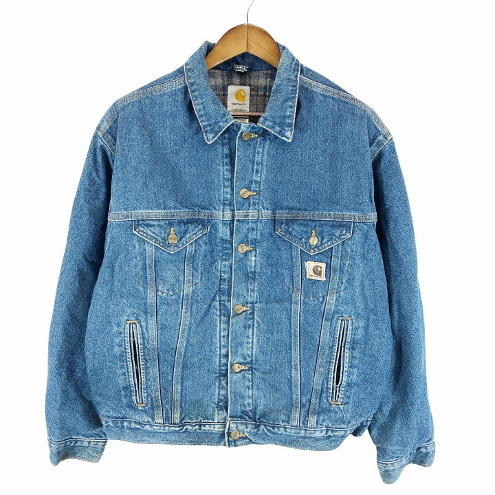 楽天市場】90年代 USA製 Carhartt カーハート デニムジャケット ワーク 