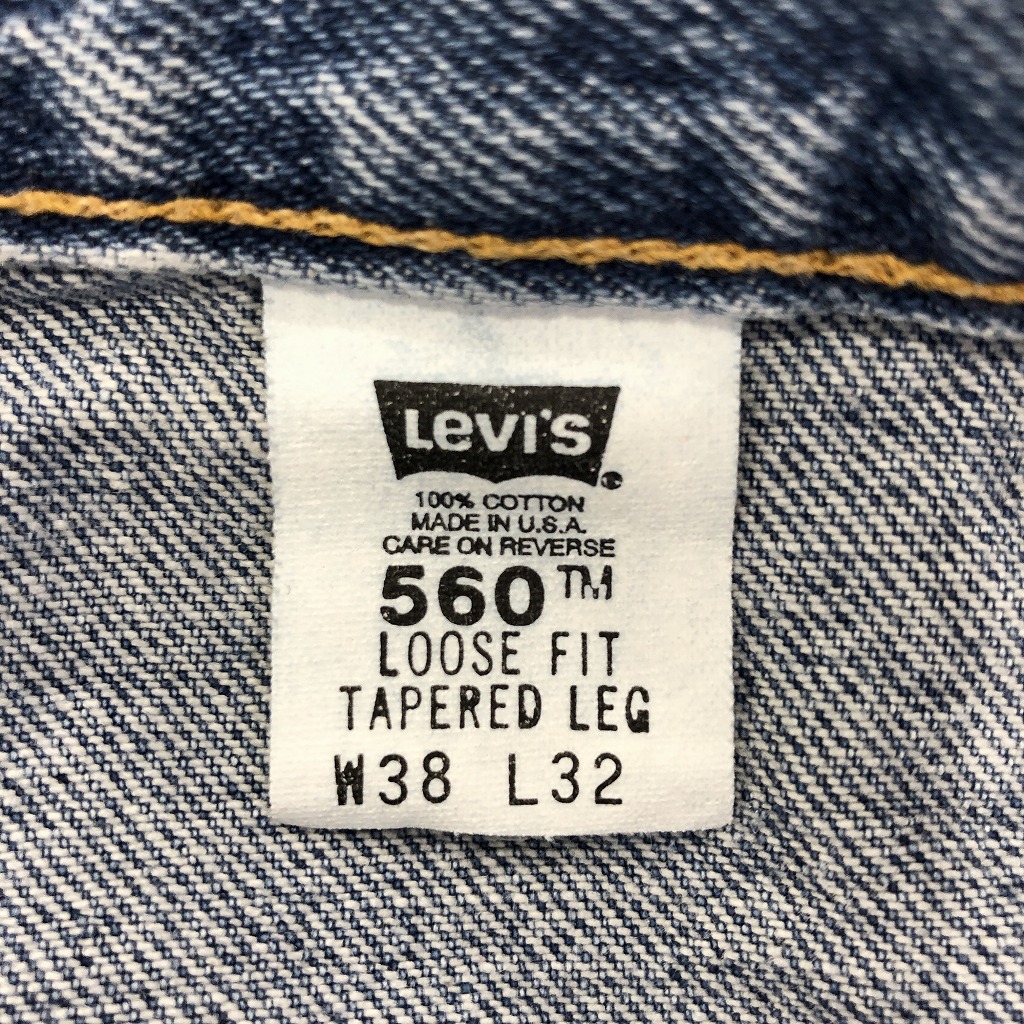 楽天市場】2000年代〜 USA製 Levi's リーバイス 560 デニムパンツ