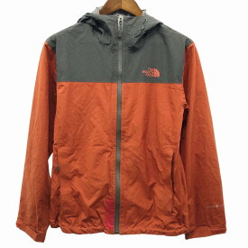 SALE// THE NORTH FACE ノースフェイス HYVENT マウンテンパーカー アウトドア キャンプ FLASHDRY オレンジ (メンズ S) 中古 古着 O8146