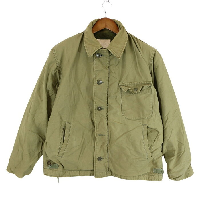 楽天市場】70年代 米軍実物 U.S.NAVY A-2デッキジャケット 後期型  