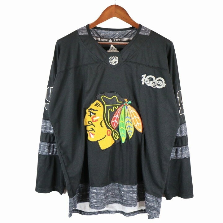 楽天市場】adidas アディダス NHL シカゴ・ブラックホークス チーム 