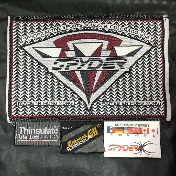 楽天市場】SALE///// SPYDER スパイダー Thinsulate Entrant GII 
