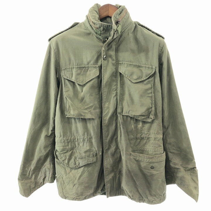 楽天市場】70年代 米軍実物 U.S.ARMY M-65 フィールドジャケット 3rd 