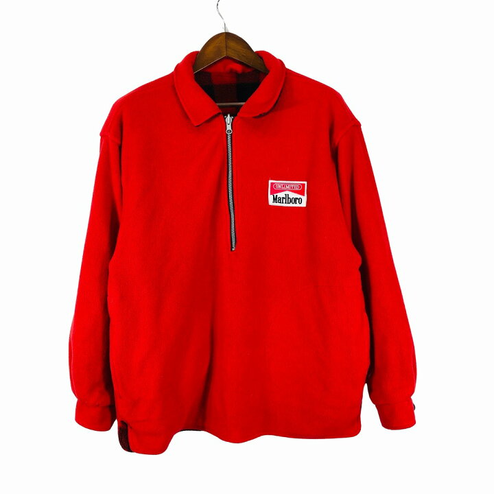 楽天市場】SALE///// Marlboro マルボロ ハーフジップ フリース 
