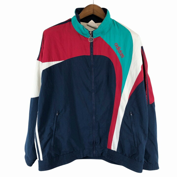楽天市場】80年代 adidas アディダス トラック ジャケット ブルゾン 銀 
