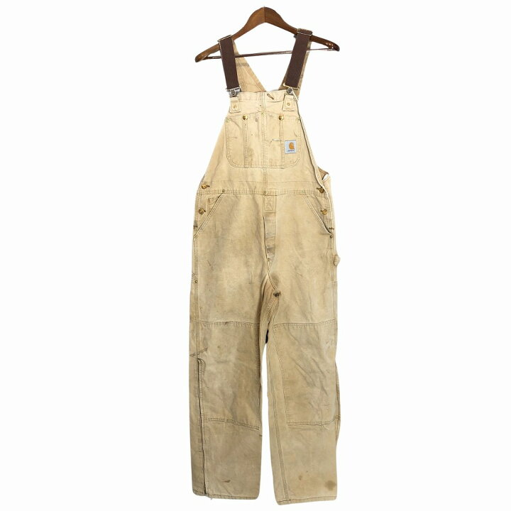 楽天市場】Carhartt カーハート ダブルニー オーバーオール ダック地  