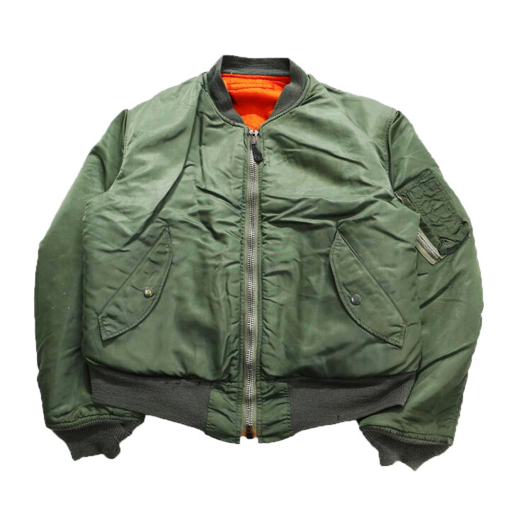 楽天市場】70年代 米軍実物 U.S.AIRFORCE MA-1 フライトジャケット MIL 