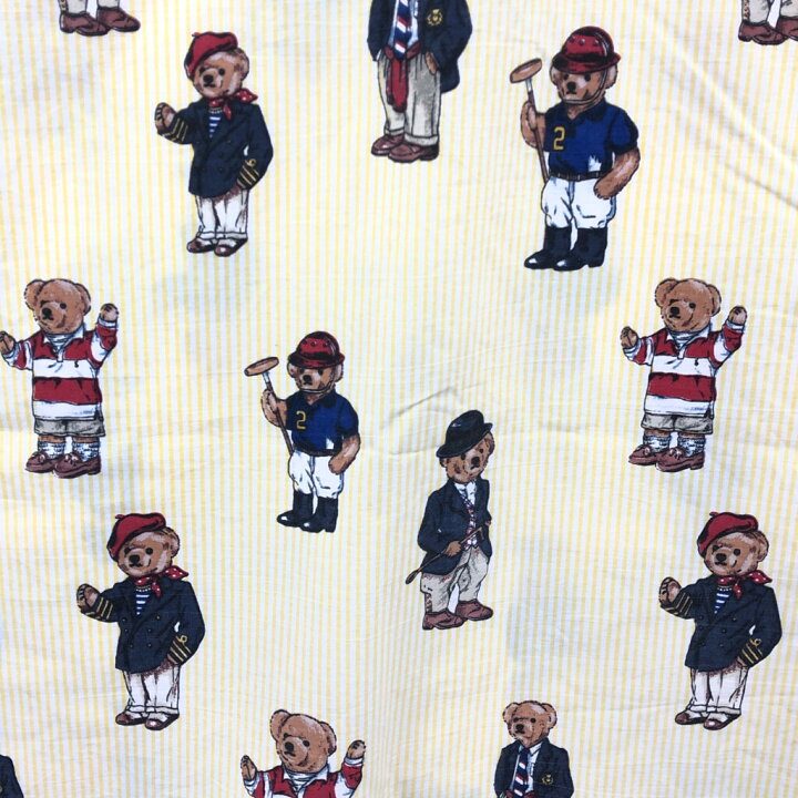 楽天市場】90年代 USA製 RALPH LAUREN ラルフローレン ポロベア ベッド