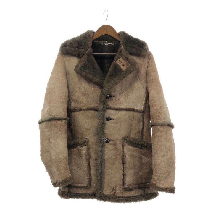 楽天市場】70年代 Sears シアーズ The Leather Shop ムートン レザー  