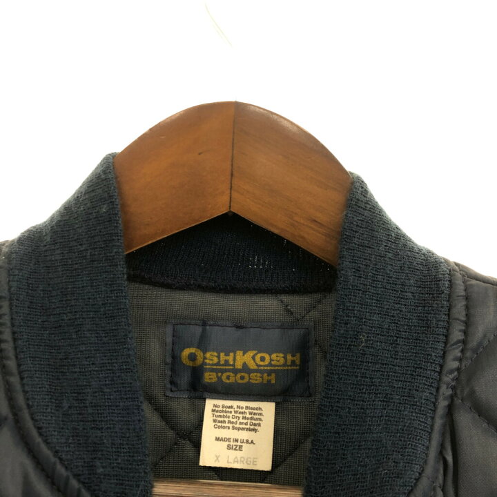 楽天市場】80年代 USA製 OSHKOSH オシュコシュ ナイロン 中綿 