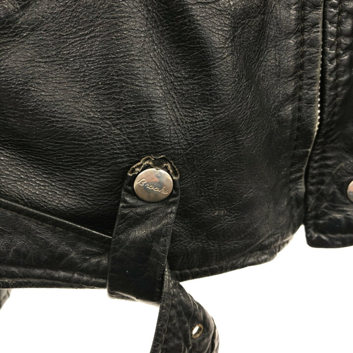 楽天市場】70年代 BROOKS ブルックス レザー ダブルライダース  