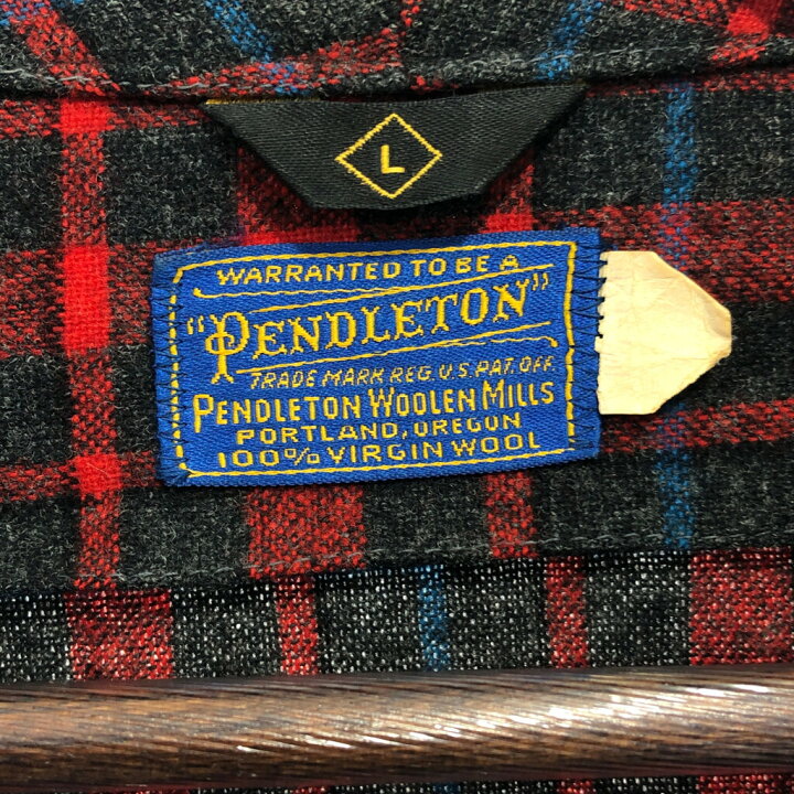 楽天市場】40年代 USA製 PENDLETON ペンドルトン ウール チェック 