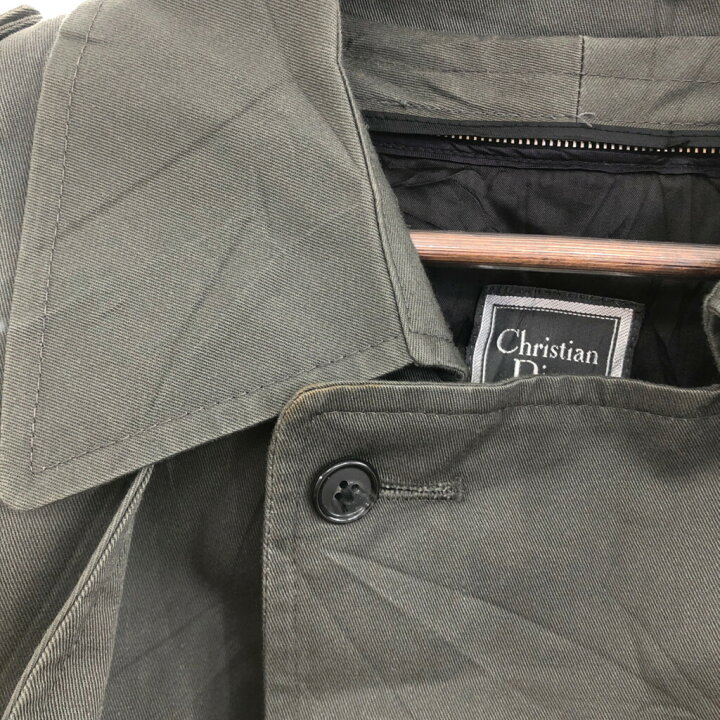 楽天市場】80年代 Christian Dior クリスチャン ディオール トレンチ 