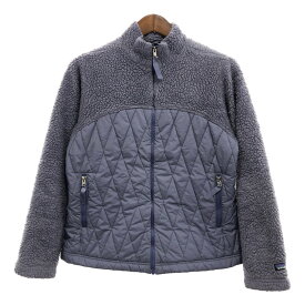 SALE/// 2000年代～ USA製 patagonia パタゴニア マーベリックジャケット キルティング フリース アウトドア (レディース M) 中古 古着 P8277