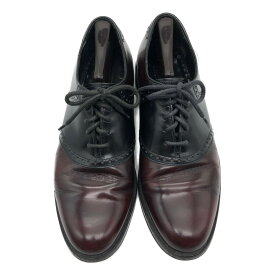 FLORSHEIM フローシャイム サドルシューズ レザーシューズ ワインレッド (メンズ 9 1/2 D) 中古 古着 KA0700