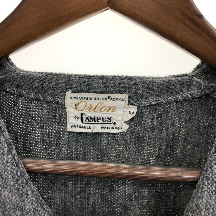 楽天市場】70年代 USA製 Orlon by CAMPUS キャンパス アクリル ニット 