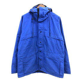 【B品】 90年代 USA製 REI アール・イー・アイ GORE-TEX ゴアテックス マウンテンパーカー アウトドア ブルー (メンズ XL) 中古 古着 Q0819