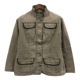 Barbour バブアー コットンジャケット ブラウン (レディース 10) 中古 古着 Q1793