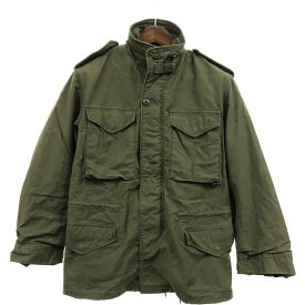 70年代 米軍実物 U.S.ARMY M-65 フィールドジャケット 3rd ヴィンテージ ミリタリー (メンズ SMALL REGULAR) 中古 古着 Q1829