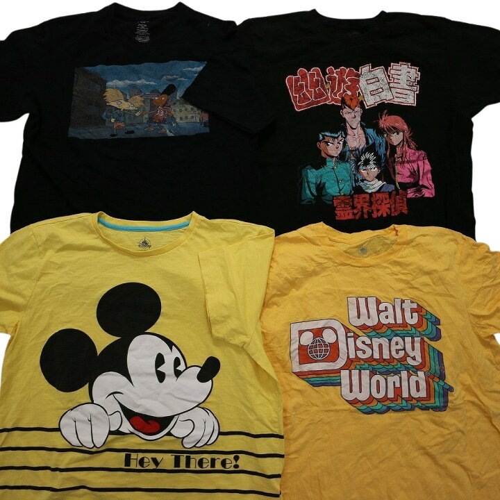 楽天市場】古着卸 まとめ キャラクター 半袖Tシャツ 16枚セット 