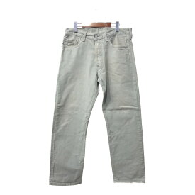 90年代 Levi's リーバイス 501 デニムパンツ アメカジ グレー (メンズ W33 L30) 中古 古着 Q3232