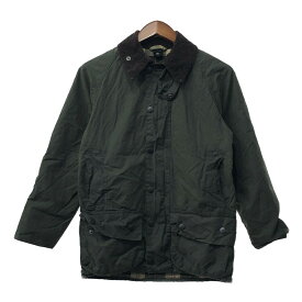 イングランド製 Barbour バブアー BEAUFORT ビューフォート オイルドジャケット カーキ (レディース C34) 中古 古着 Q3813