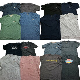 古着卸 まとめ売り ブランドMIX 半袖Tシャツ 16枚セット (メンズ XL ) カーハート ノーティカ リーバイス MS4939