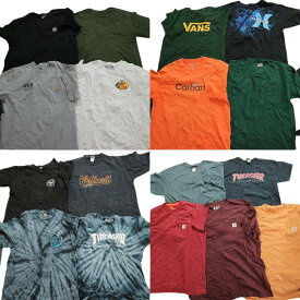 古着卸 まとめ売り ブランドMIX 半袖Tシャツ 17枚セット (メンズ L /XL ) カーハート ディッキーズ MS4940
