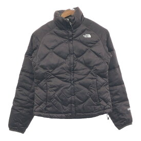 THE NORTH FACE ノースフェイス キルティング ダウンジャケット アウトドア 防寒 550フィル ブラウン (レディース S) 中古 古着 Q4521