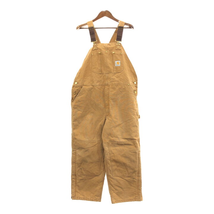 楽天市場】00年代 USA製 Carhartt カーハート ダック ダブルニー ビブ 