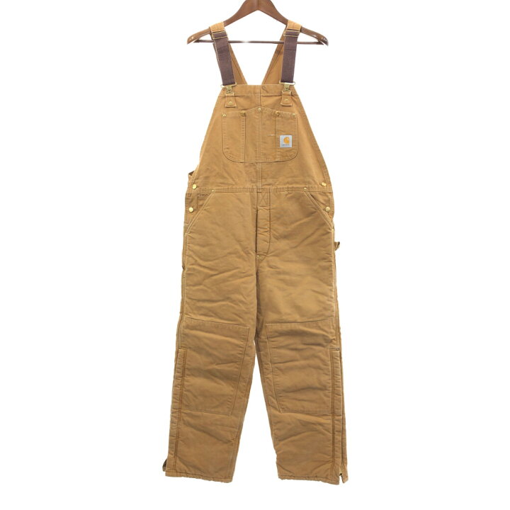 楽天市場】90年代 USA製 Carhartt カーハート ダック ダブルニー ビブ  