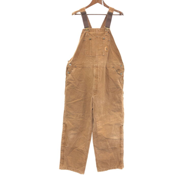 楽天市場】Carhartt カーハート ダック ダブルニー ビブオーバーオール  