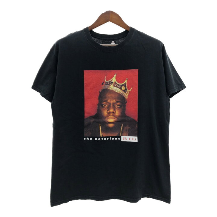 楽天市場】the notorious BIG ビギー 半袖Tシャツ ラップT ブラック 