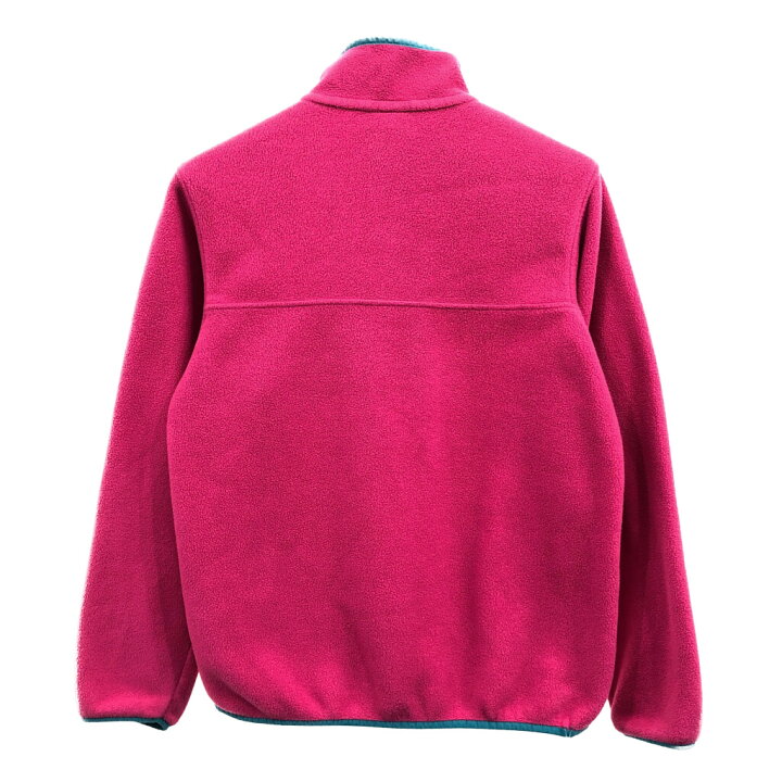 patagoniaシンチラスナップT フリースLチャコールxピンクパタゴニア 