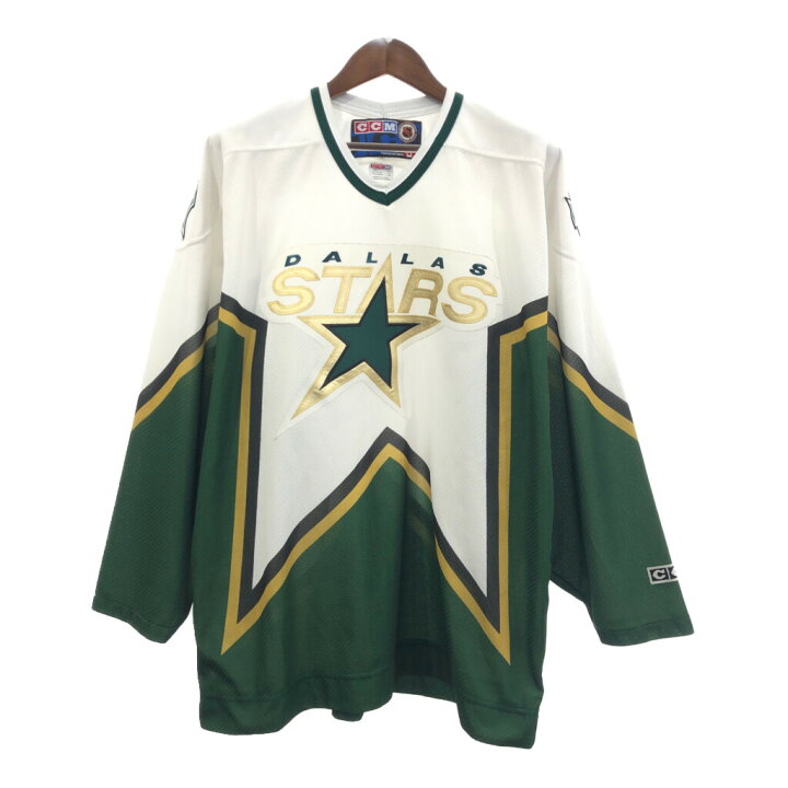 楽天市場】カナダ製 CCM NHL ダラス・スターズ ホッケー ゲームシャツ  