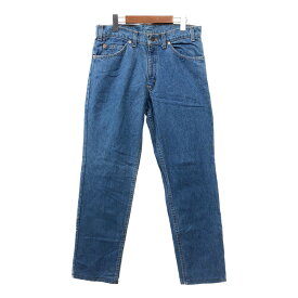 SALE///// 90年代 USA製 Levi's リーバイス デニムパンツ ブルー (メンズ W33 L32) 中古 古着 Q7162
