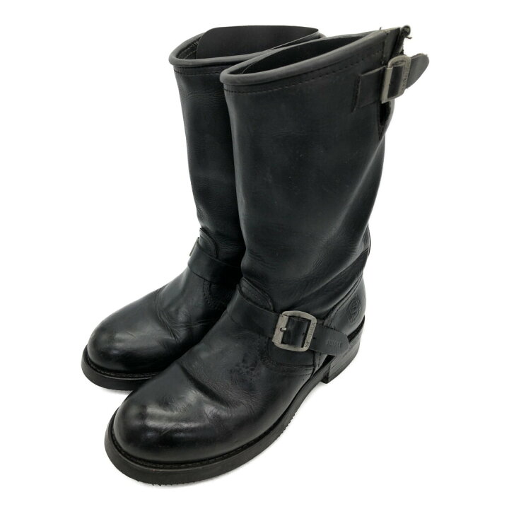 楽天市場】SENDRA エンジニア ブーツ 本革 バイク ブラック (メンズ 41 