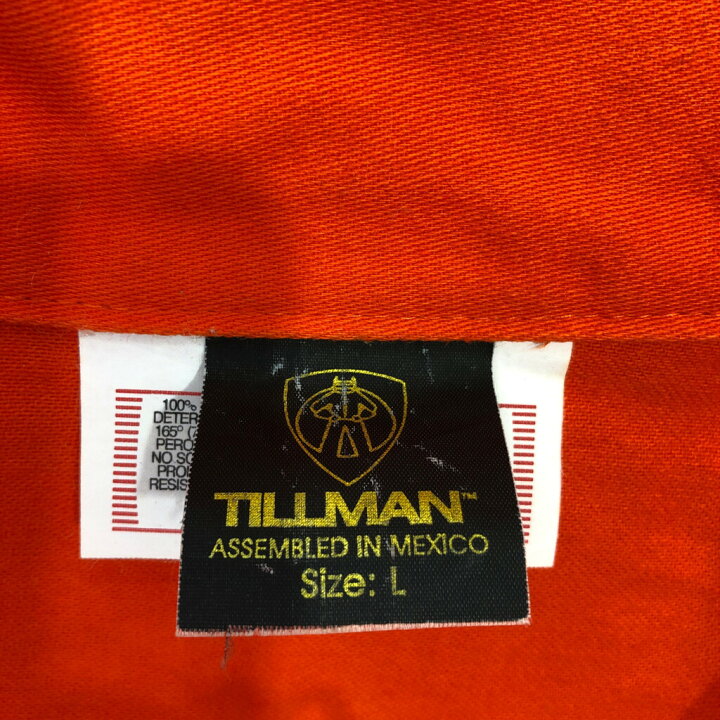 楽天市場】90年代 TILLMAN ワークジャケット ユーロ オレンジ (メンズ 