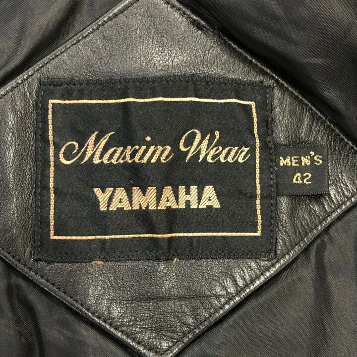 楽天市場】80年代 YAMAHA ヤマハ レザー シングル ライダース 