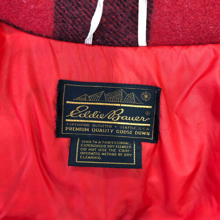 楽天市場】80年代 USA製 Eddie Bauer エディーバウアー ウール  