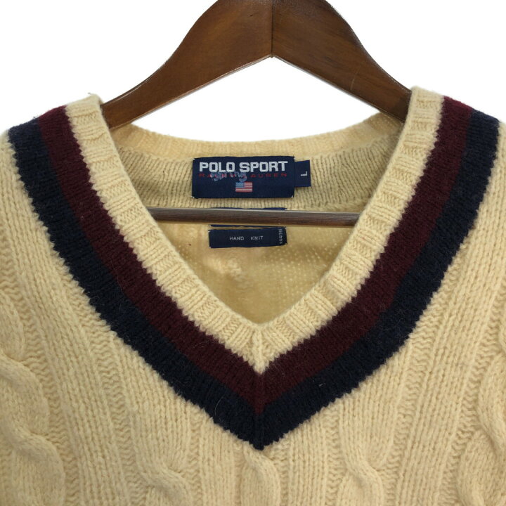 楽天市場】00年代 POLO SPORT ポロスポーツ ハンドニット ウール 
