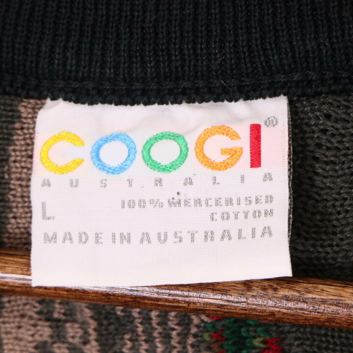 楽天市場】オーストラリア製 COOGI クージー 3Dニット カーディガン  