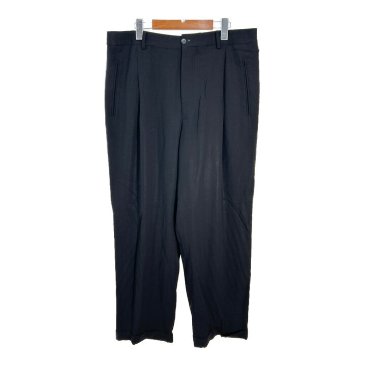 GIORGIO ARMANI/2タック ワイドパンツ スラックス 古着 楽天市場】80 