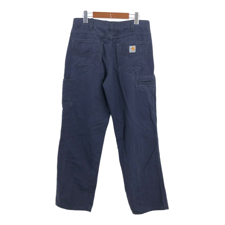 楽天市場】Carhartt FR カーハート ワーク パンツ ネイビー (メンズ 