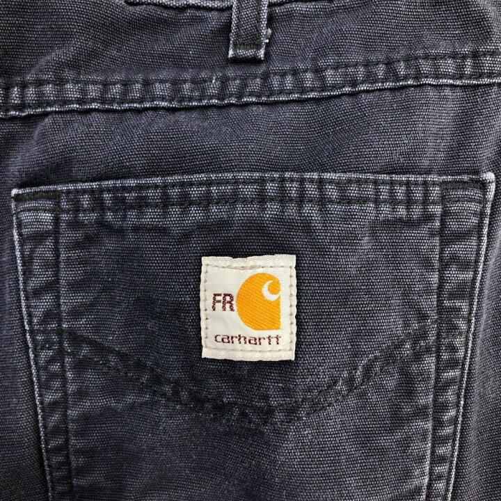 楽天市場】Carhartt FR カーハート ワーク パンツ ネイビー (メンズ 